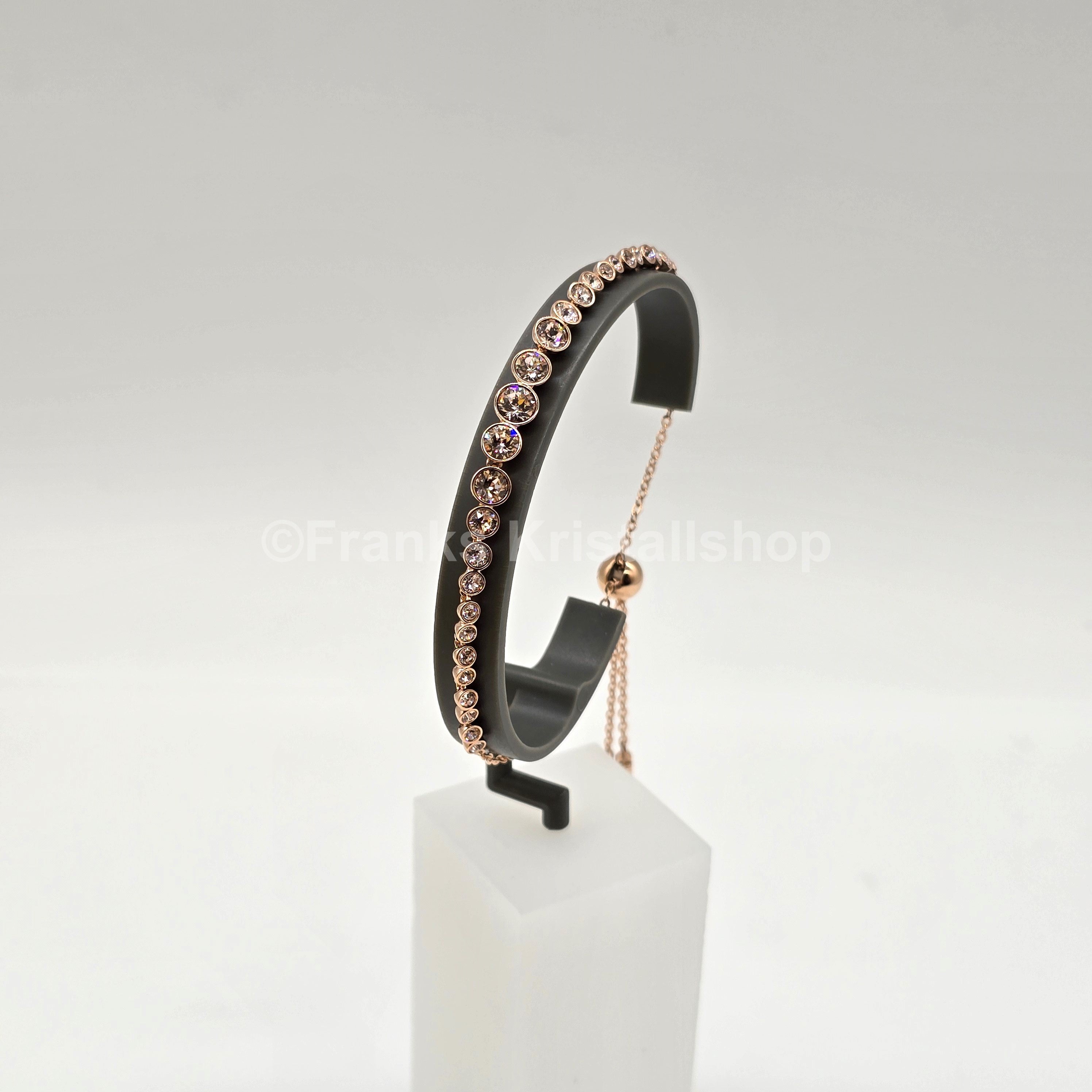 SWAROVSKI Imber Emily Armband Rosa, Roségold-Legierungsschicht 5663393