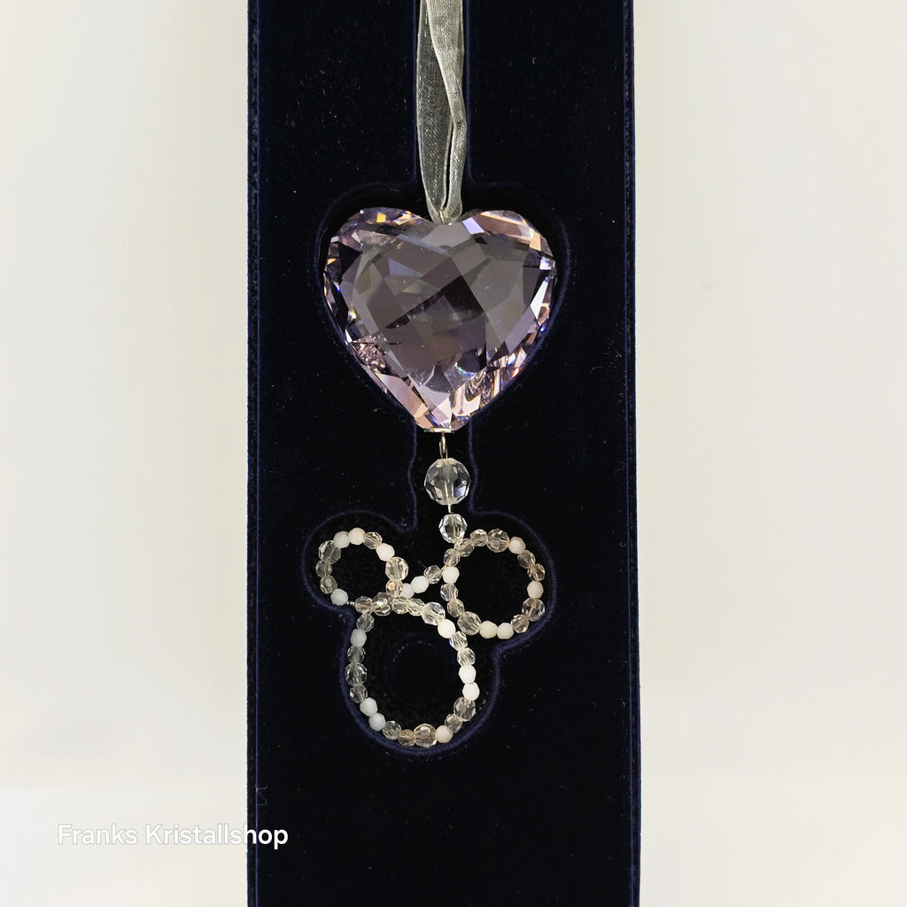 SWAROVSKI Muttertags Herz 2008 Ornament Rosa 905440