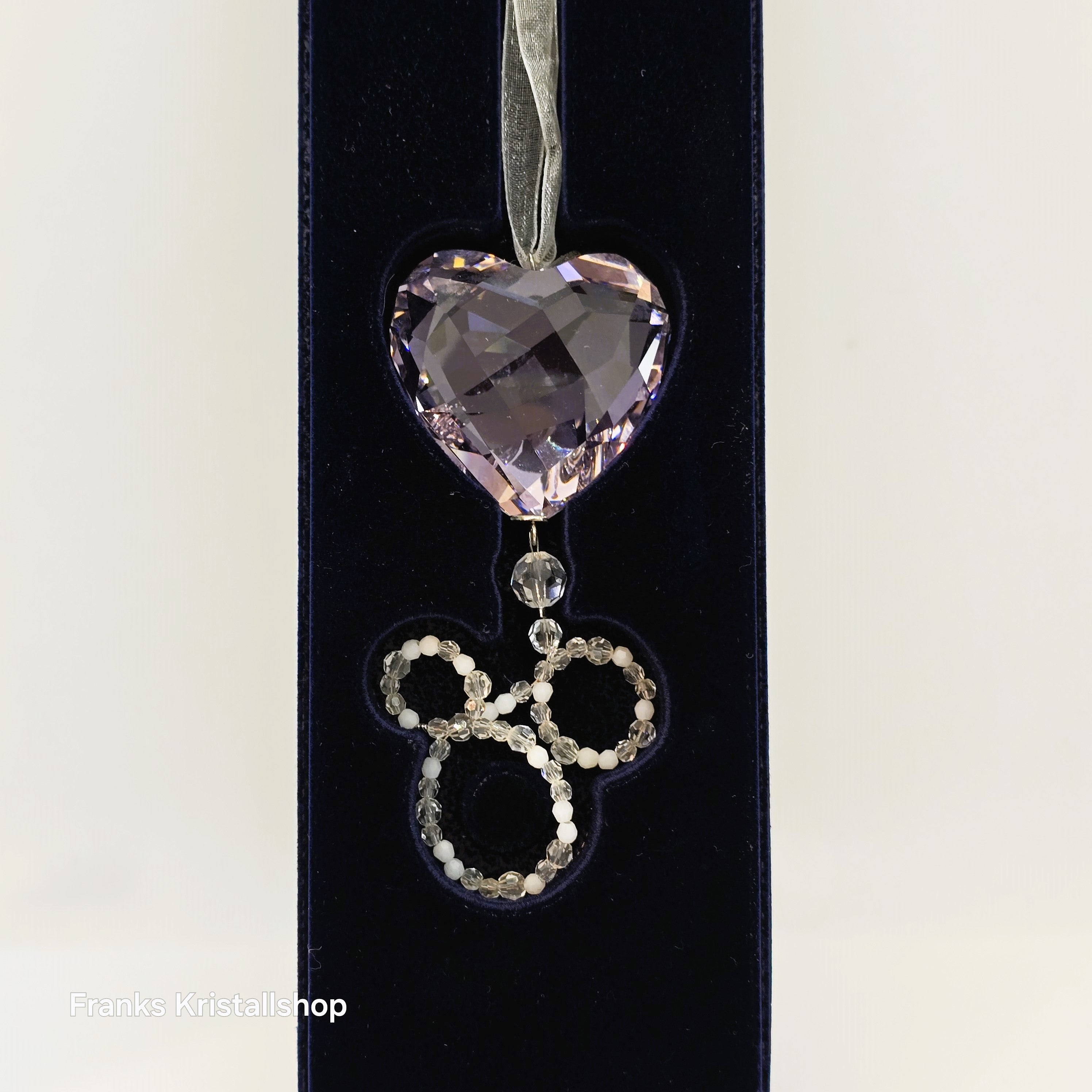 SWAROVSKI Muttertags Herz 2008 Ornament Rosa 905440