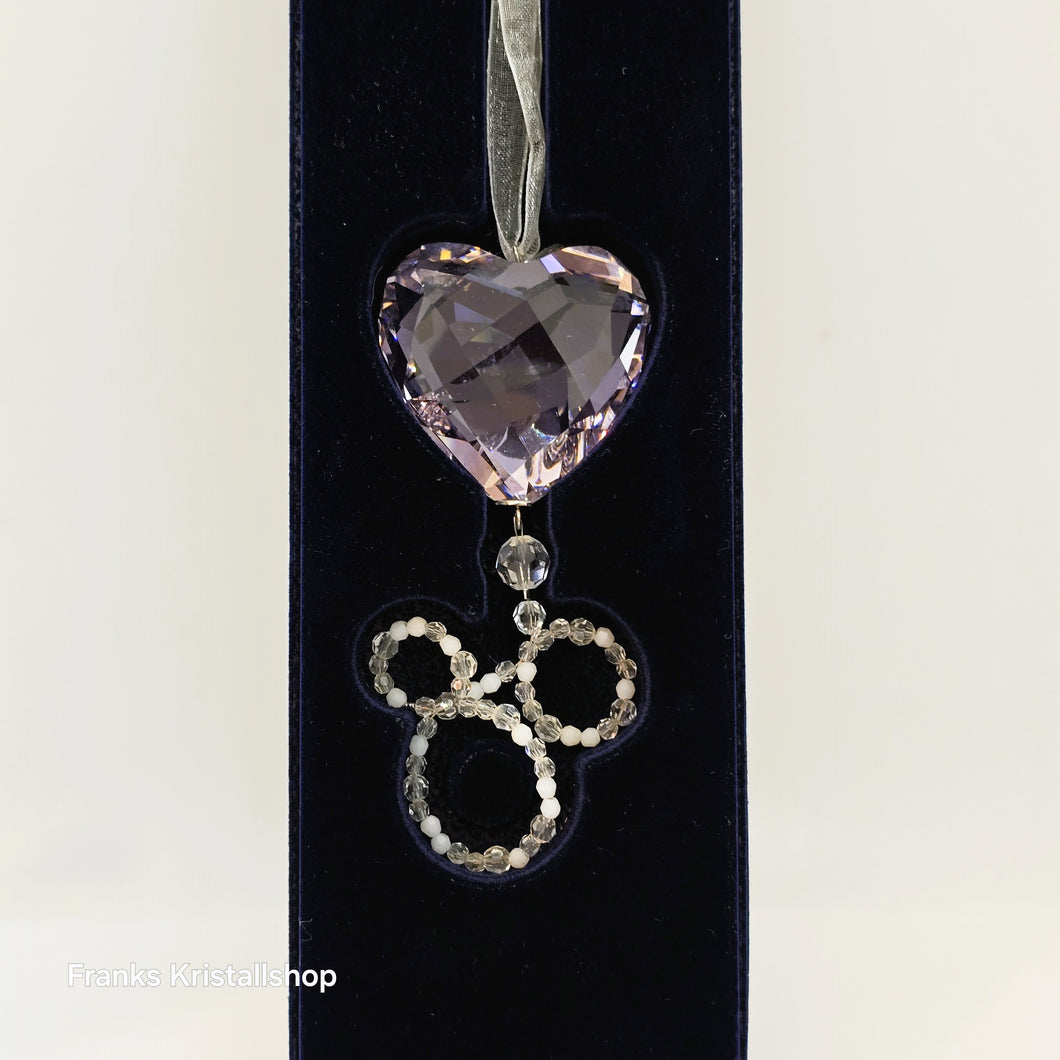 SWAROVSKI Muttertags Herz 2008 Ornament Rosa 905440