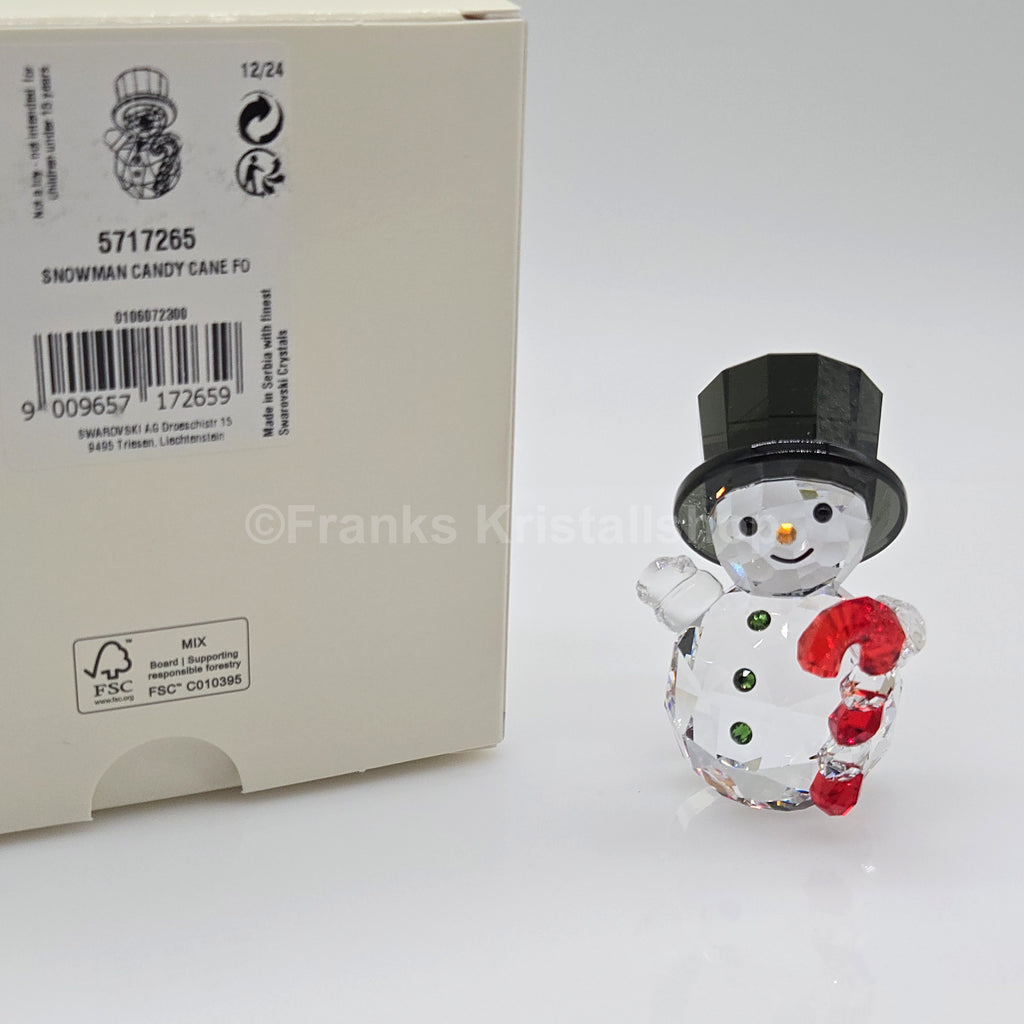 SWAROVSKI Joyful Schneemann mit Zuckerstange 5717265