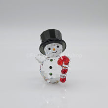 Lade das Bild in den Galerie-Viewer, SWAROVSKI Joyful Schneemann mit Zuckerstange 5717265

