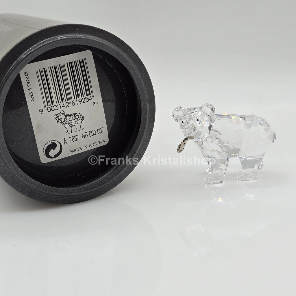 SWAROVSKI Junger Grizzly Bär mit Fisch 261925