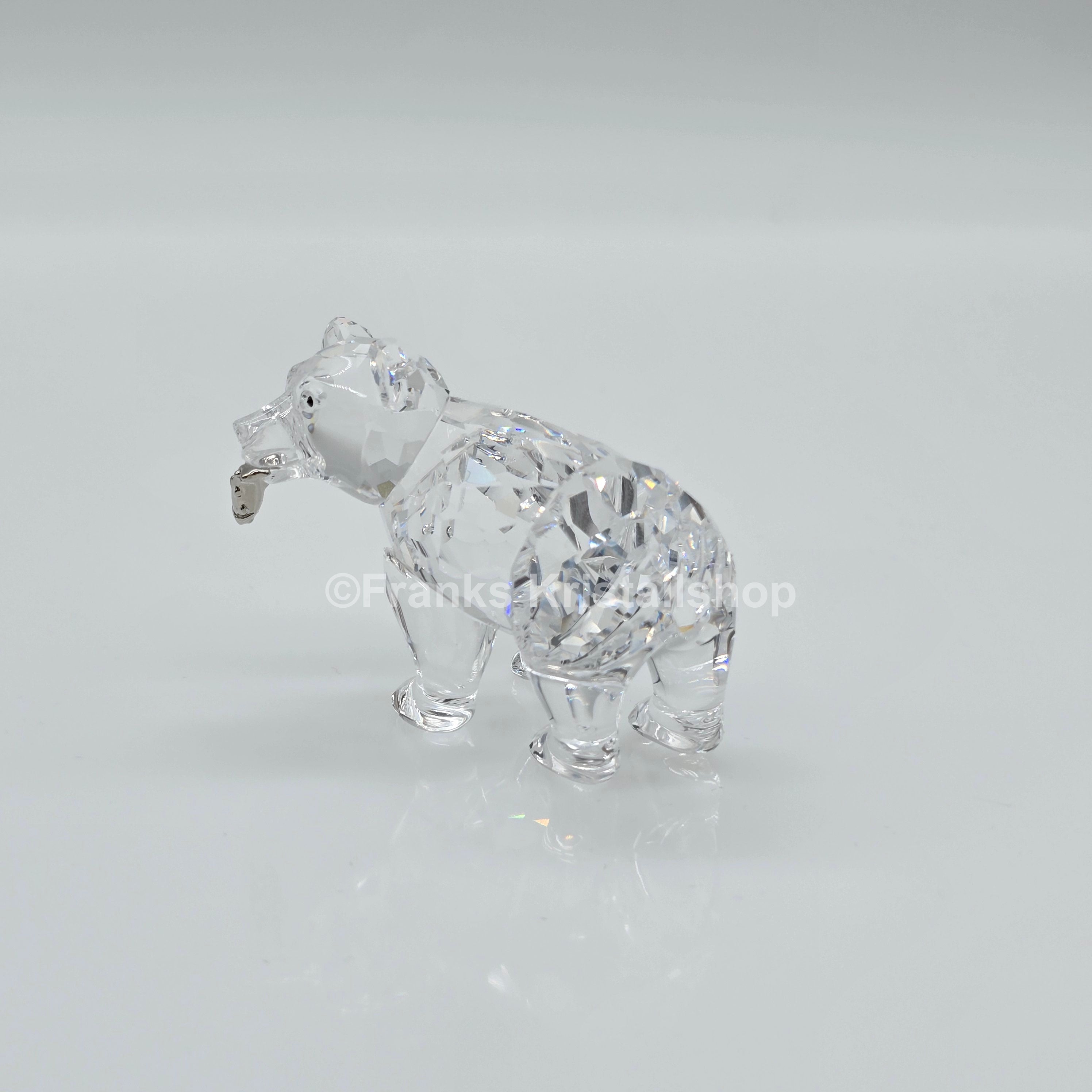 SWAROVSKI Junger Grizzly Bär mit Fisch 261925
