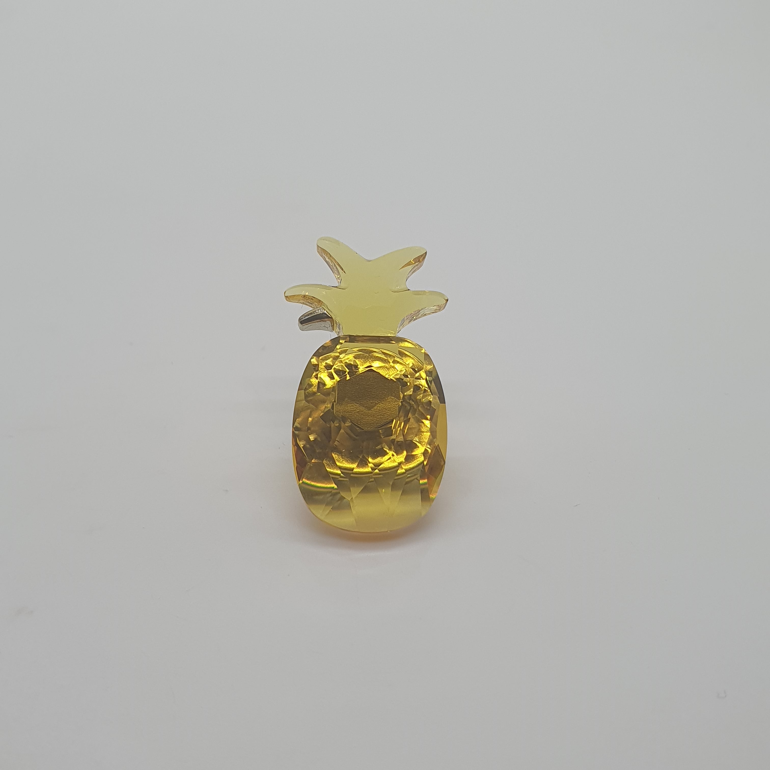 SWAROVSKI Jungle Beats Ananas Magnet Gelb Groß 5572158 oB