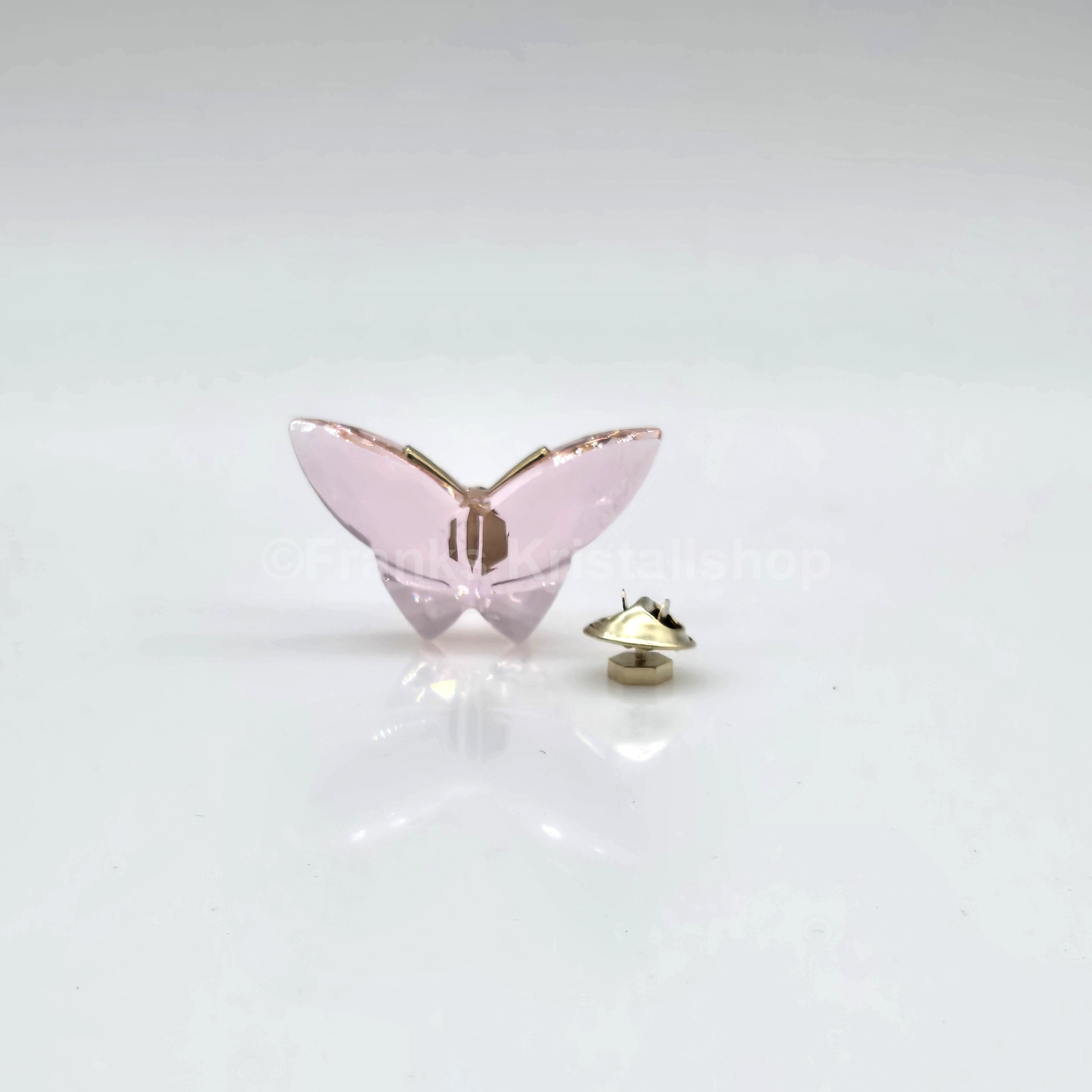 SWAROVSKI Jungle Beats Schmetterling Magnet Brosche Pink Groß 5572154