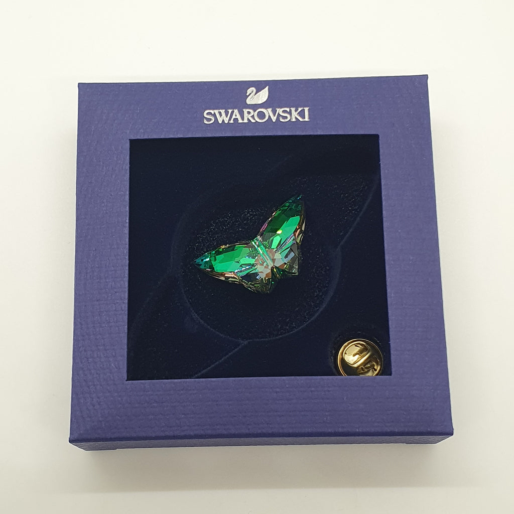 SWAROVSKI Jungle Beats Schmetterling Magnet Brosche Violett Klein 5572153