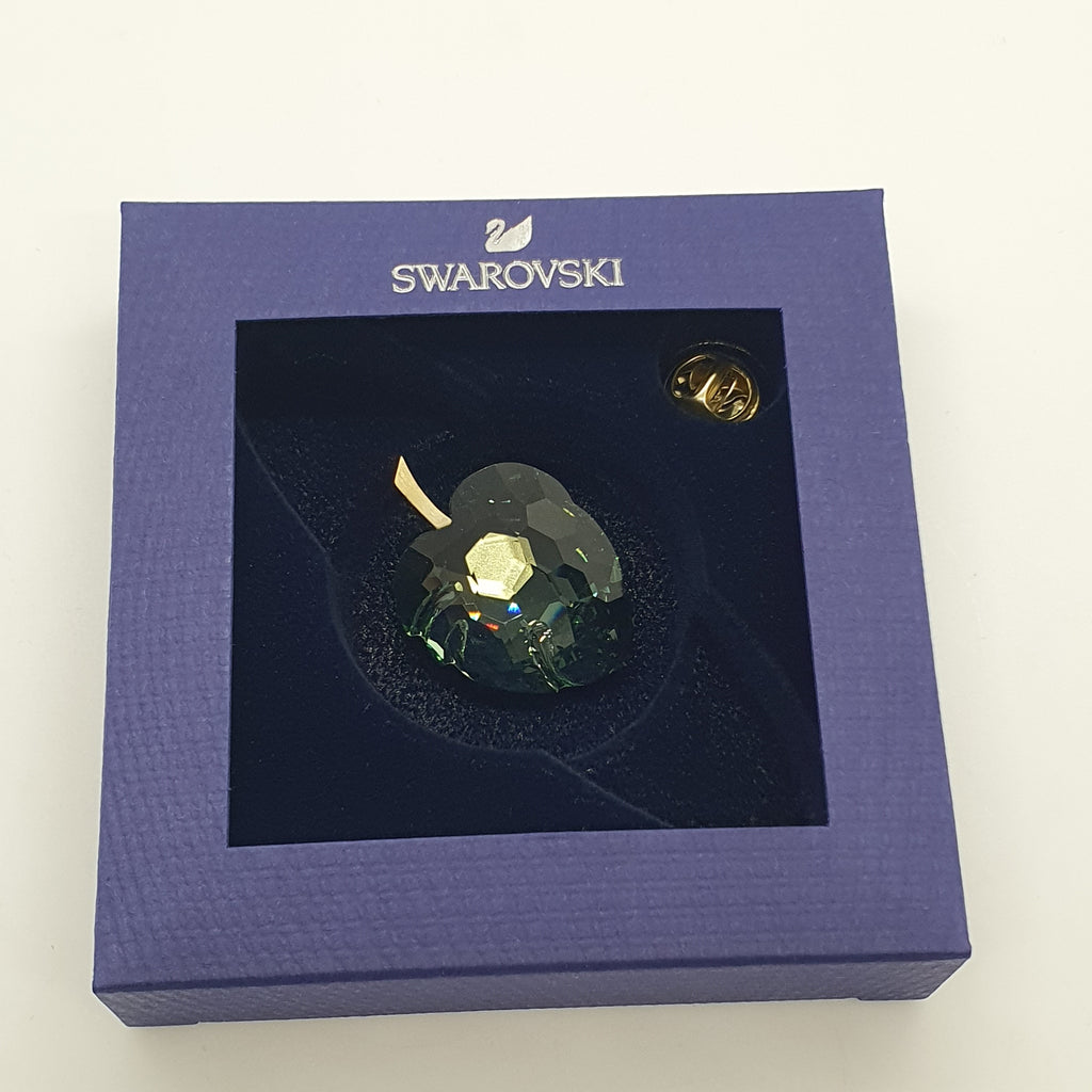 SWAROVSKI Jungle Beats Blatt Magnet Brosche Grün Groß 5572156