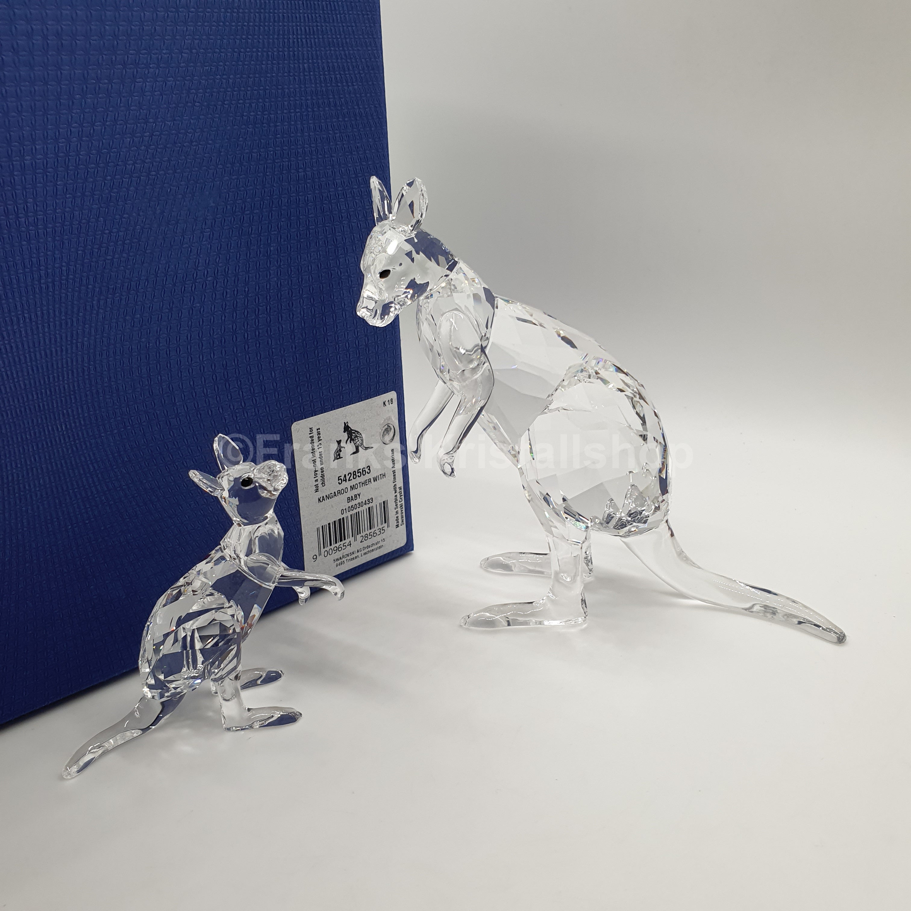 SWAROVSKI Känguru Mutter mit Kind 5428563