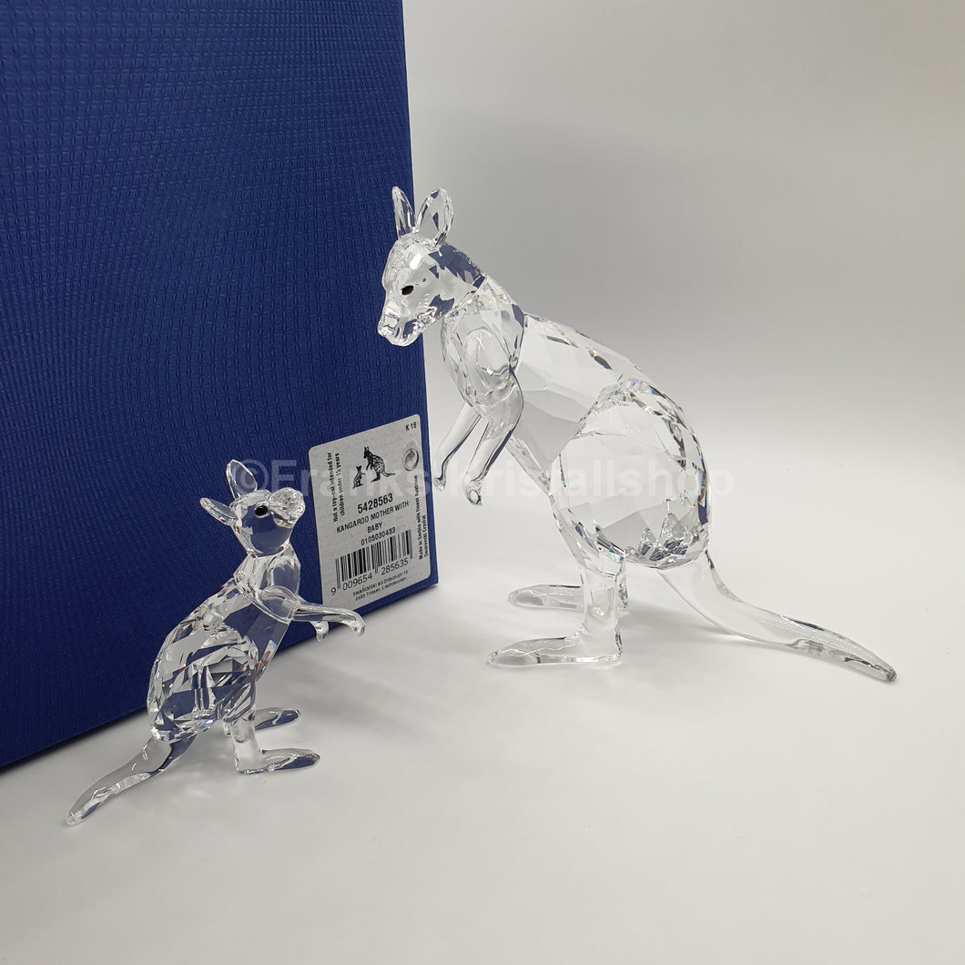 SWAROVSKI Känguru Mutter mit Kind 5428563