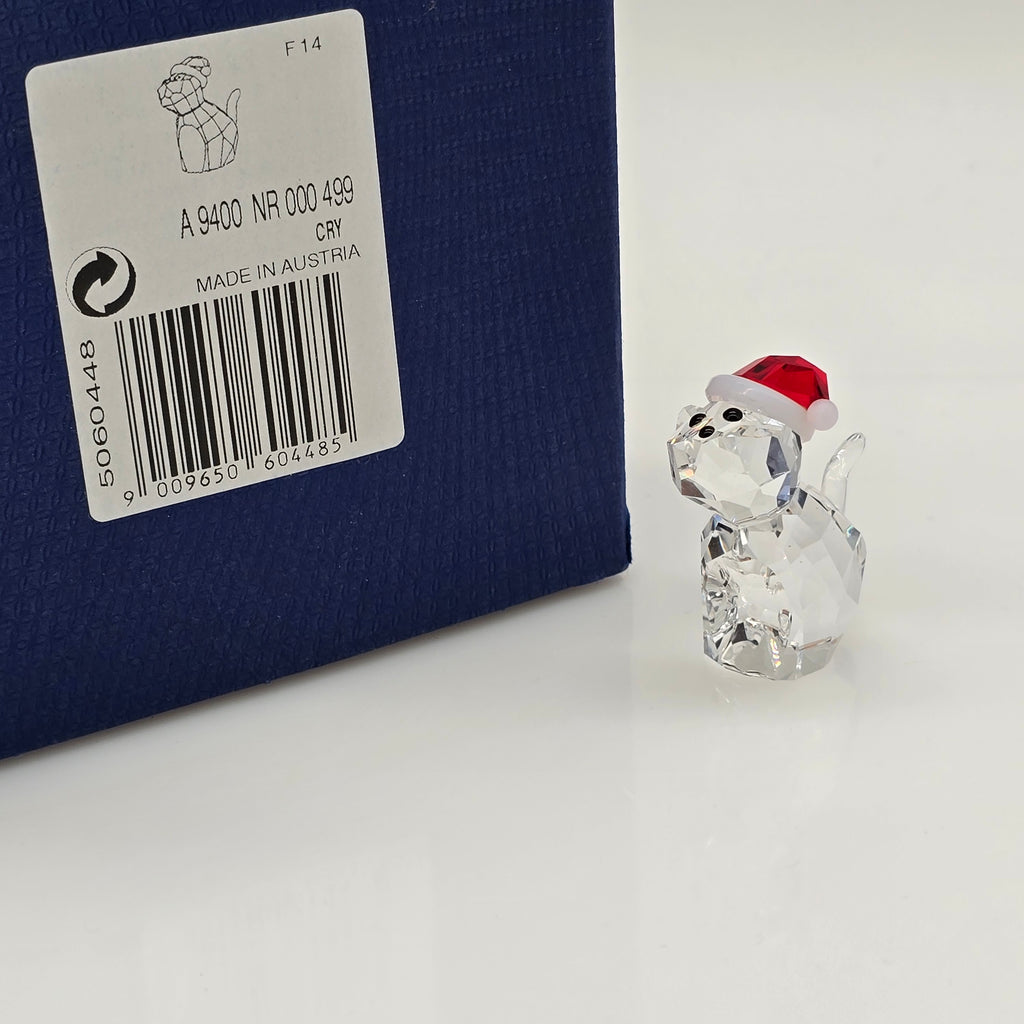 SWAROVSKI Katze mit Nikolausmütze 5060448
