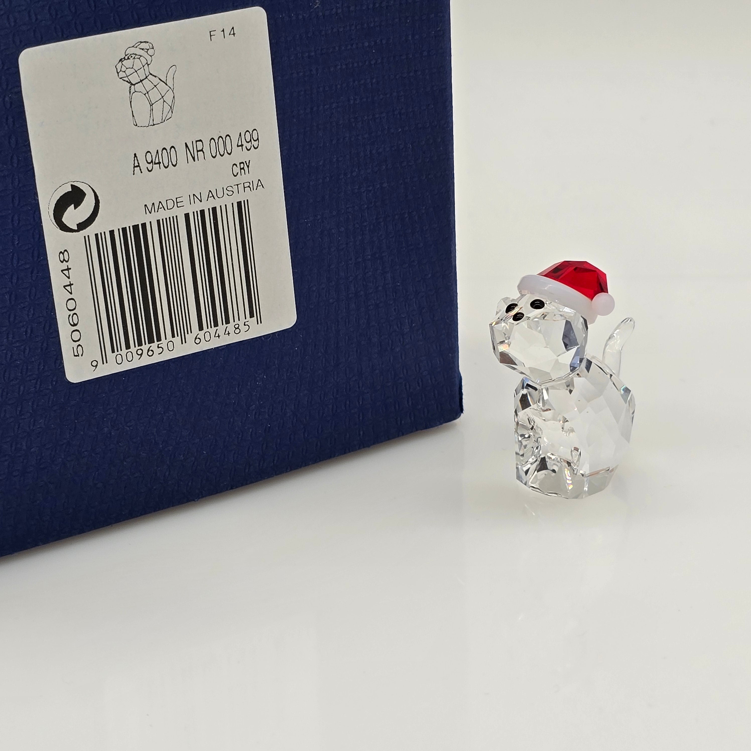 SWAROVSKI Katze mit Nikolausmütze 5060448