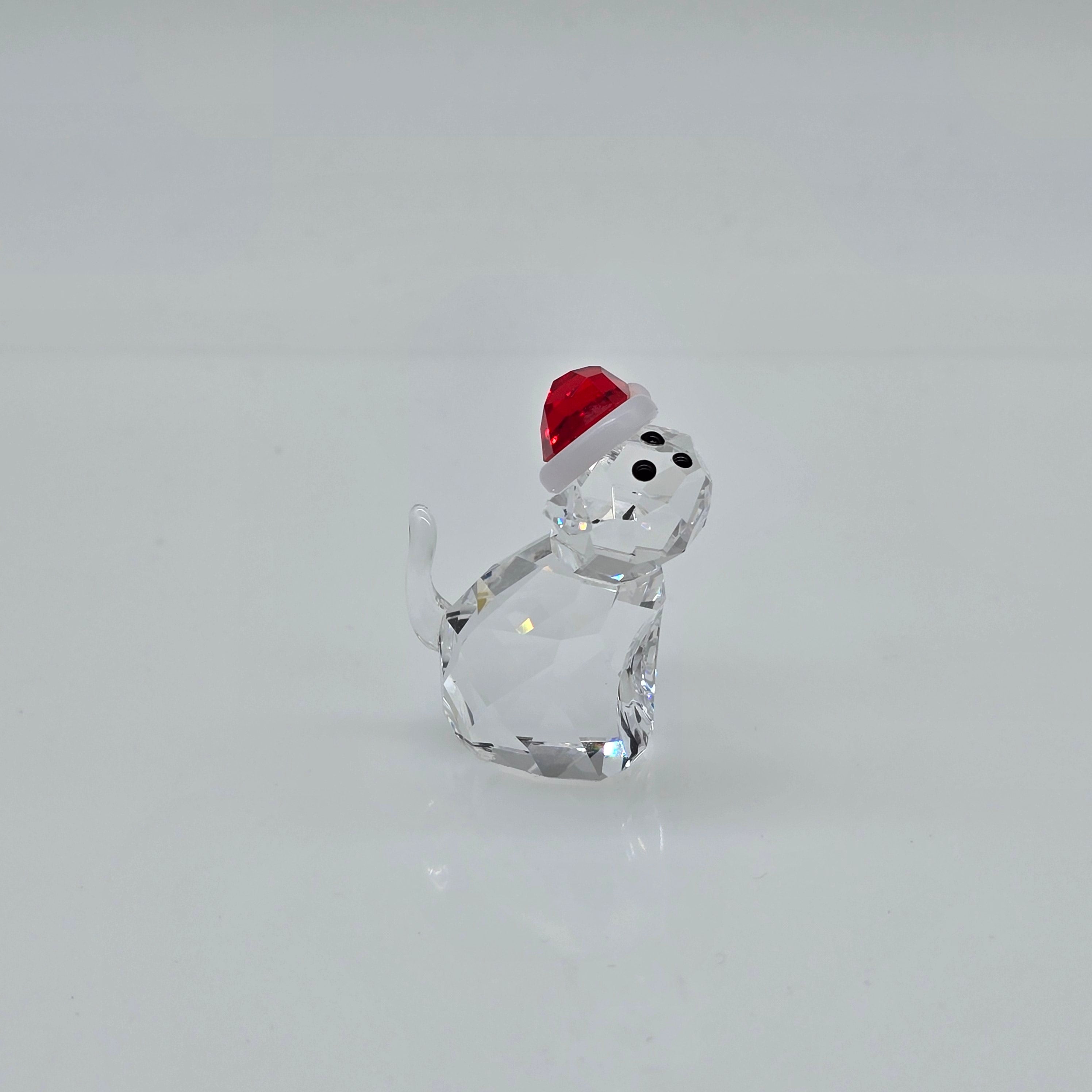 SWAROVSKI Katze mit Nikolausmütze 5060448