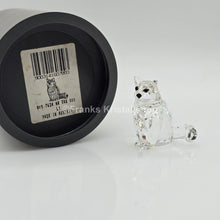 Lade das Bild in den Galerie-Viewer, SWAROVSKI Katze sitzend 160799
