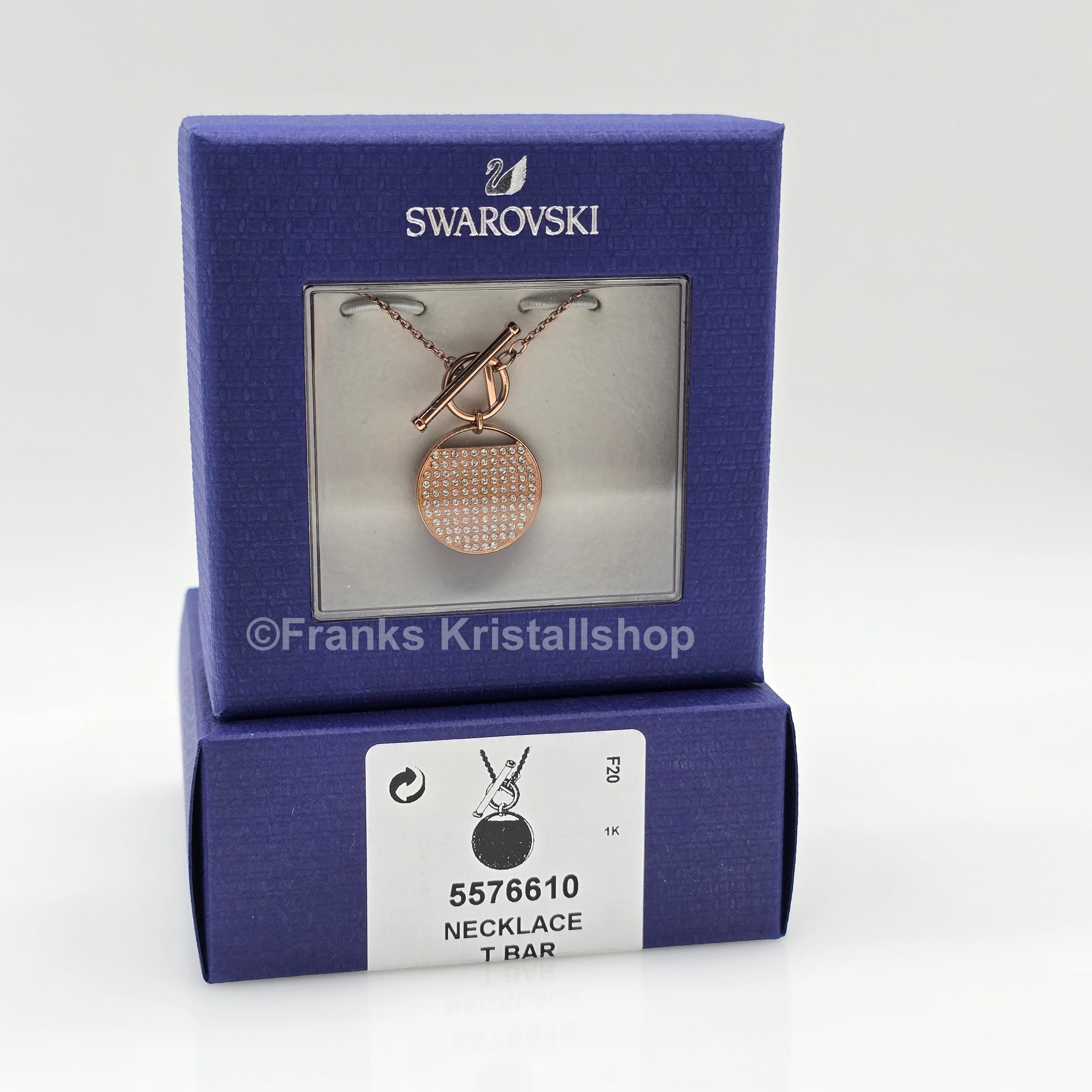 SWAROVSKI Kette Ginger One Roségold-Legierungsschicht 5576610