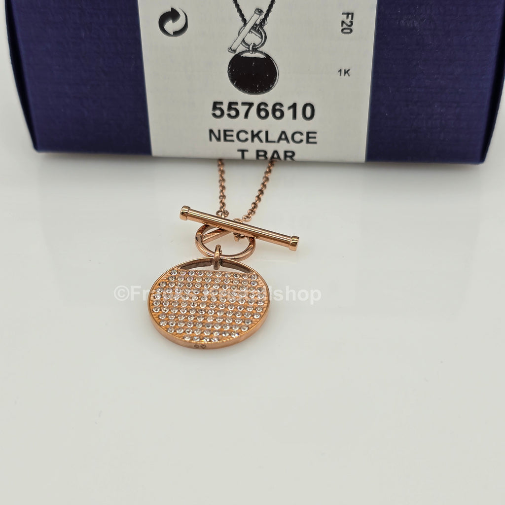 SWAROVSKI Kette Ginger One Roségold-Legierungsschicht 5576610