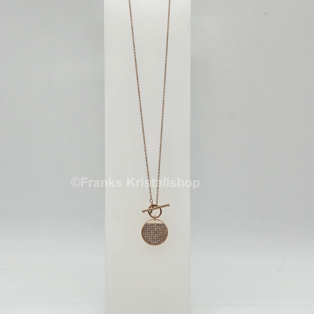 SWAROVSKI Kette Ginger One Roségold-Legierungsschicht 5576610