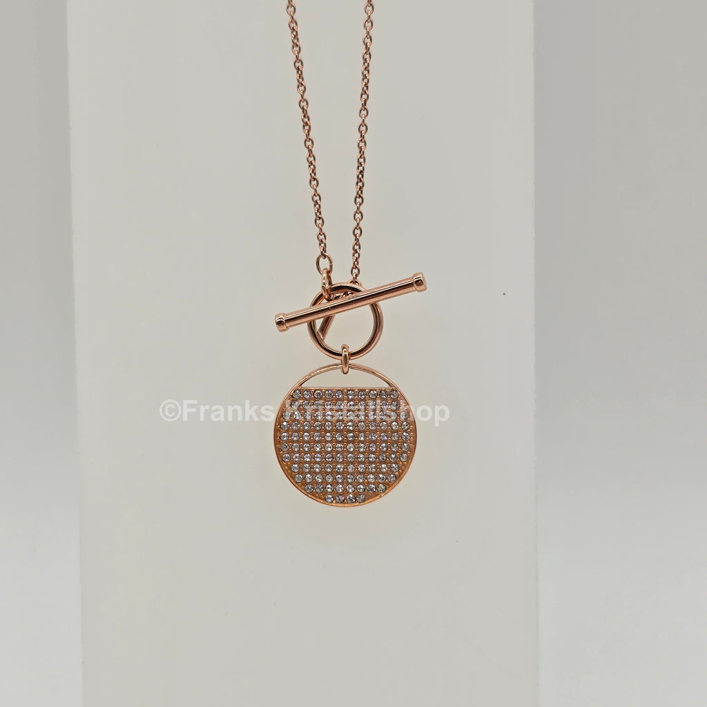 SWAROVSKI Kette Ginger One Roségold-Legierungsschicht 5576610