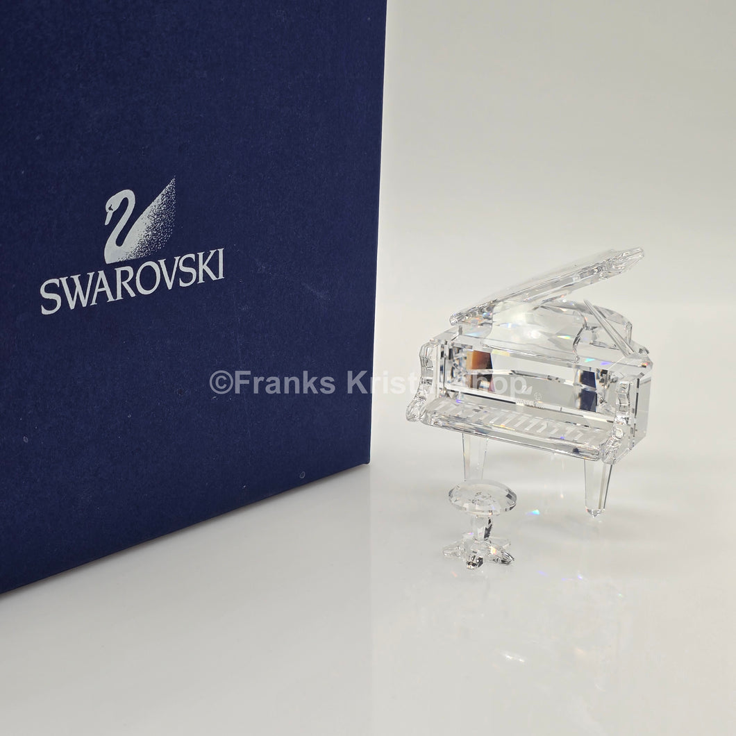 SWAROVSKI Piano Klavier mit Hocker 174506 oU