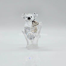 Lade das Bild in den Galerie-Viewer, SWAROVSKI Koala Bär mit Baby Koalas 955423 oU
