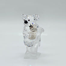 Lade das Bild in den Galerie-Viewer, SWAROVSKI Koala Bär mit Baby Koalas 955423 oU
