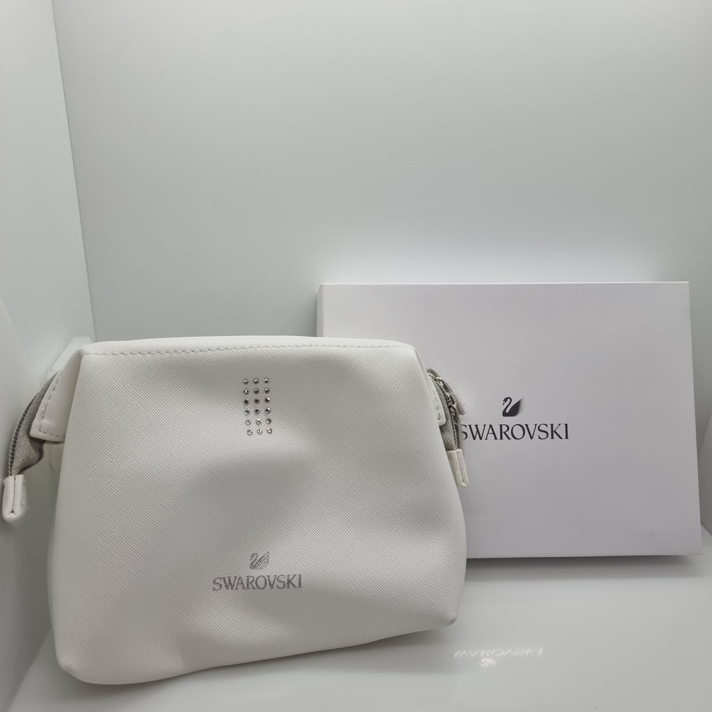 SWAROVSKI Make-Up Kosmetik Tasche weiß 5271213