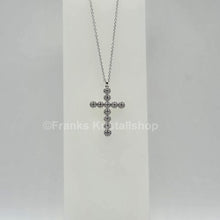 Lade das Bild in den Galerie-Viewer, SWAROVSKI Kreuz Halskette Insigne Weiß, Rhodiniert 5675573
