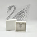 SWAROVSKI Kreuz Halskette Insigne Weiß, Rhodiniert 5675577