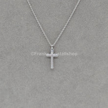 Lade das Bild in den Galerie-Viewer, SWAROVSKI Kreuz Halskette Insigne Weiß, Rhodiniert 5675577
