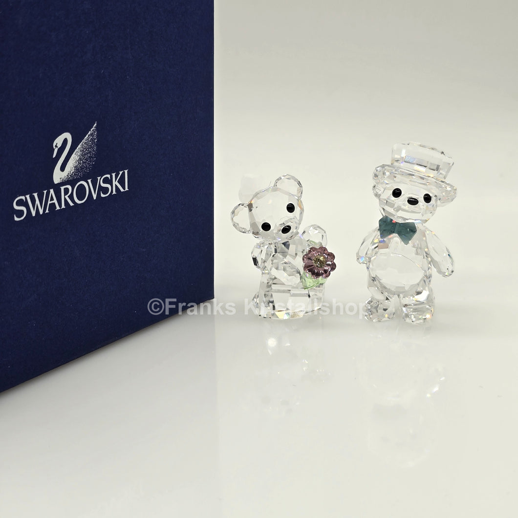 SWAROVSKI Kris Bär Braut und Bräutigam Version 1 Hochzeit 842936 oU