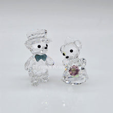 Lade das Bild in den Galerie-Viewer, SWAROVSKI Kris Bär Braut und Bräutigam Version 1 Hochzeit 842936 oU
