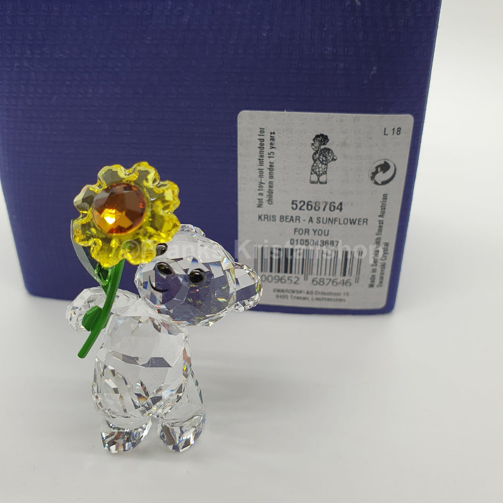 SWAROVSKI Kris Bär Eine Sonnenblume für Dich Version 2 5268764