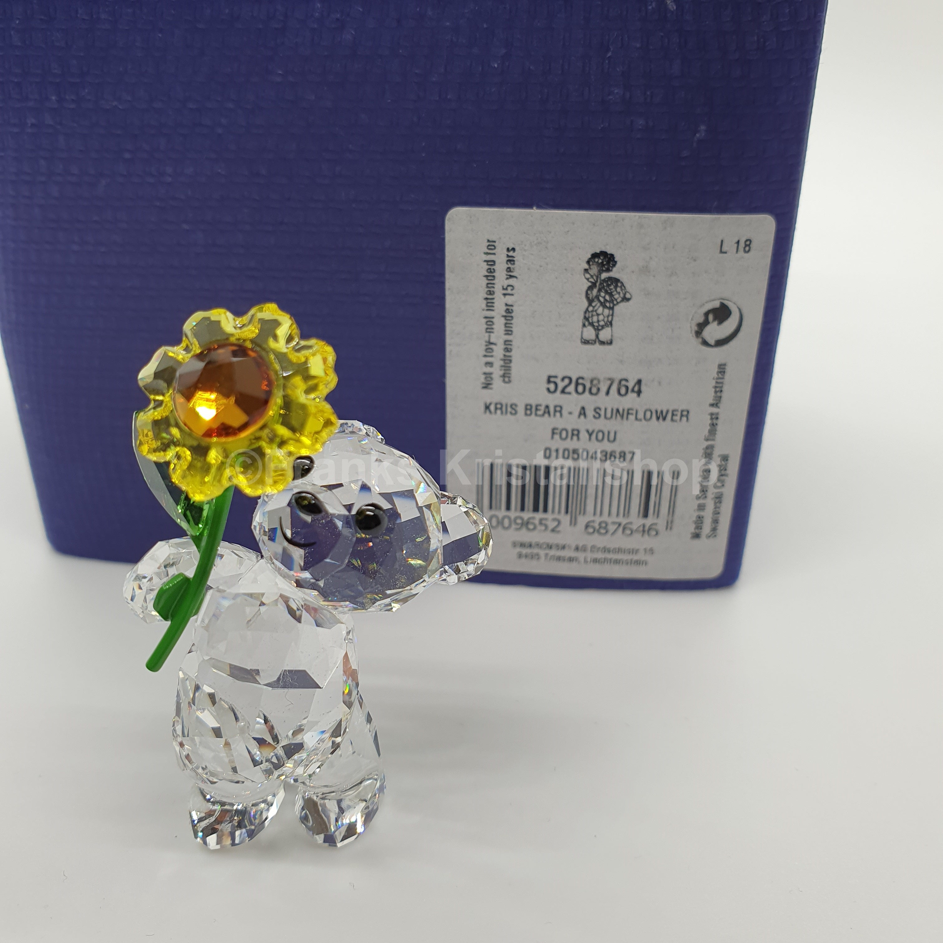 SWAROVSKI Kris Bär Eine Sonnenblume für Dich Version 2 5268764