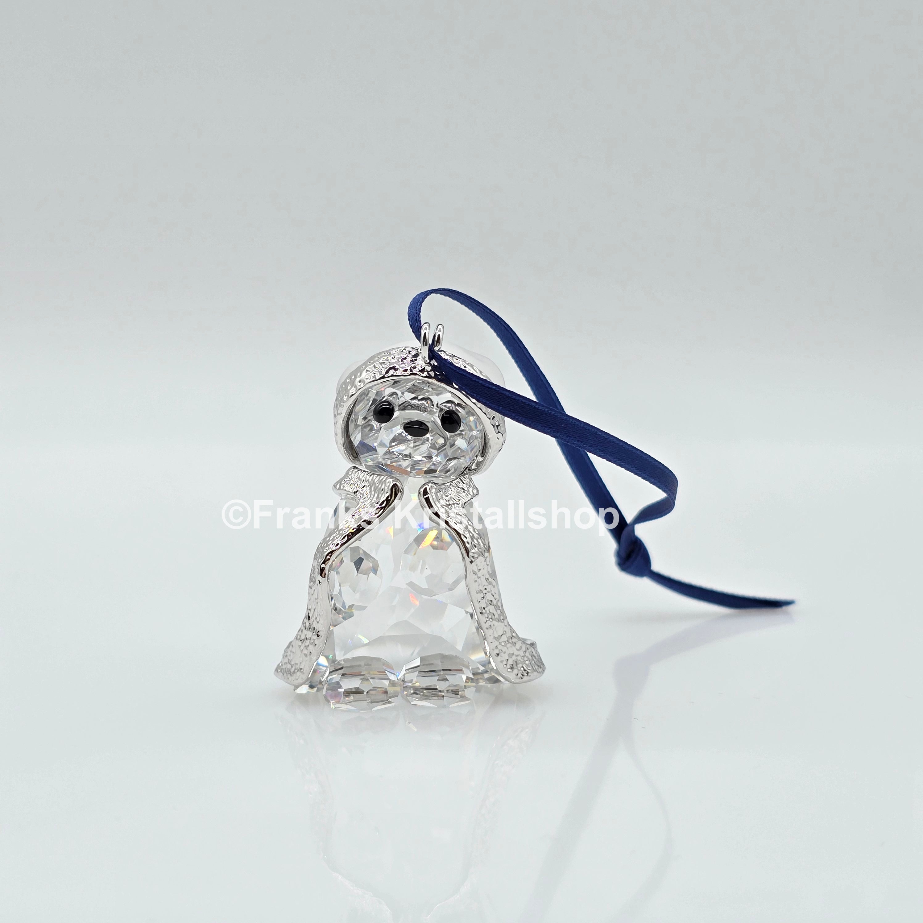 SWAROVSKI Kris Bär Weihnachten 2006 mit Mantel Ornament 870000