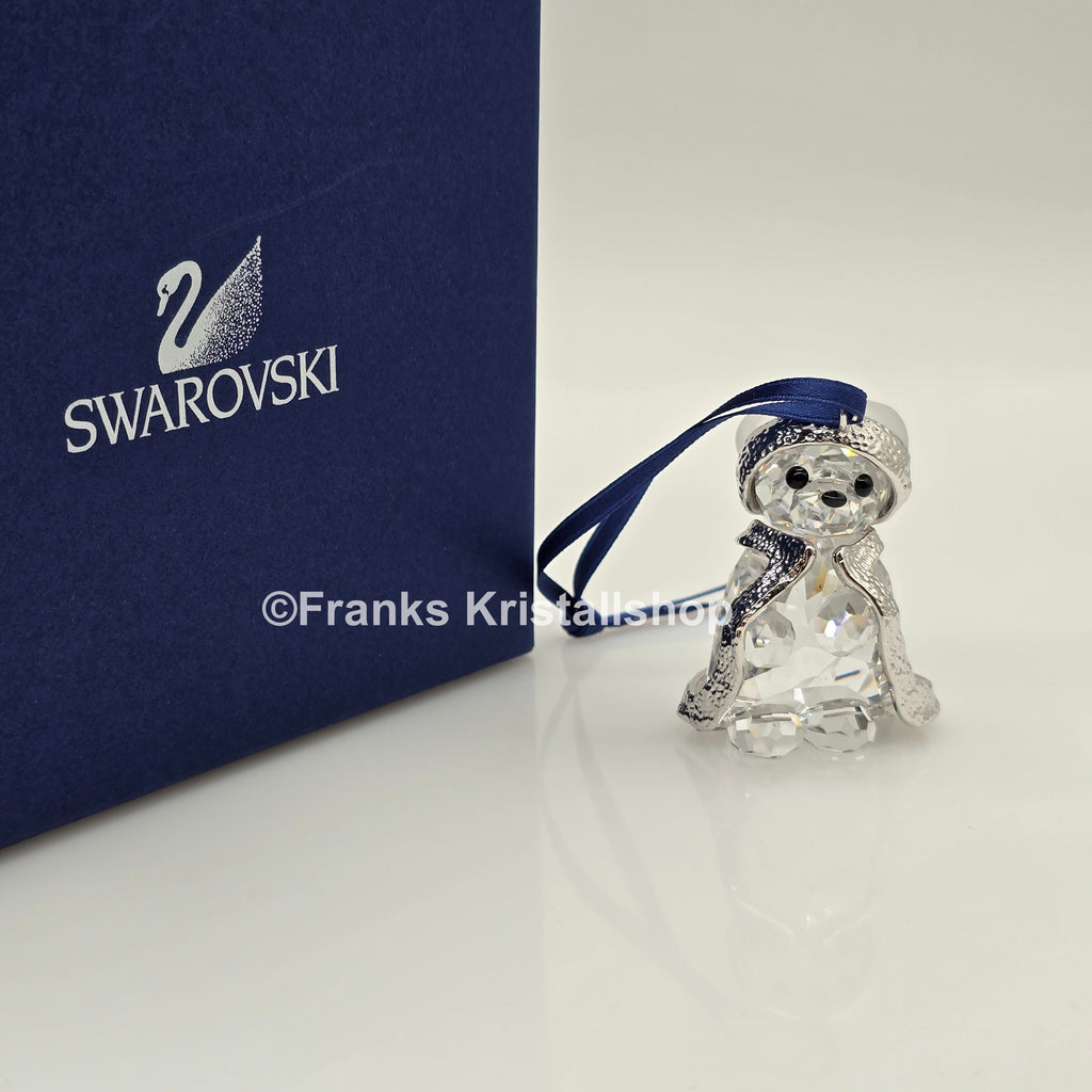 SWAROVSKI Kris Bär Weihnachten 2006 mit Mantel Ornament 870000