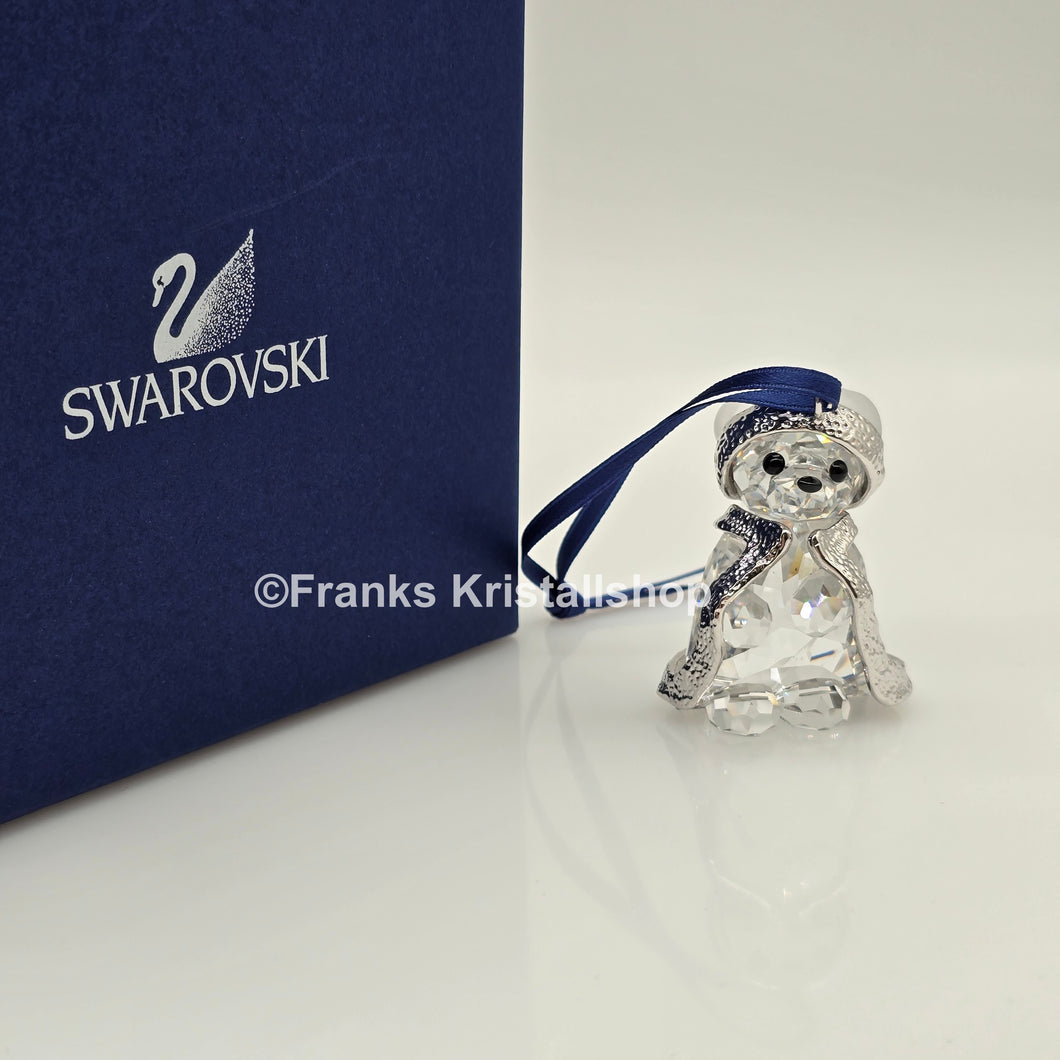 SWAROVSKI Kris Bär Weihnachten 2006 mit Mantel Ornament 870000