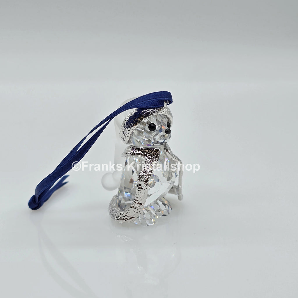 SWAROVSKI Kris Bär Weihnachten 2006 mit Mantel Ornament 870000