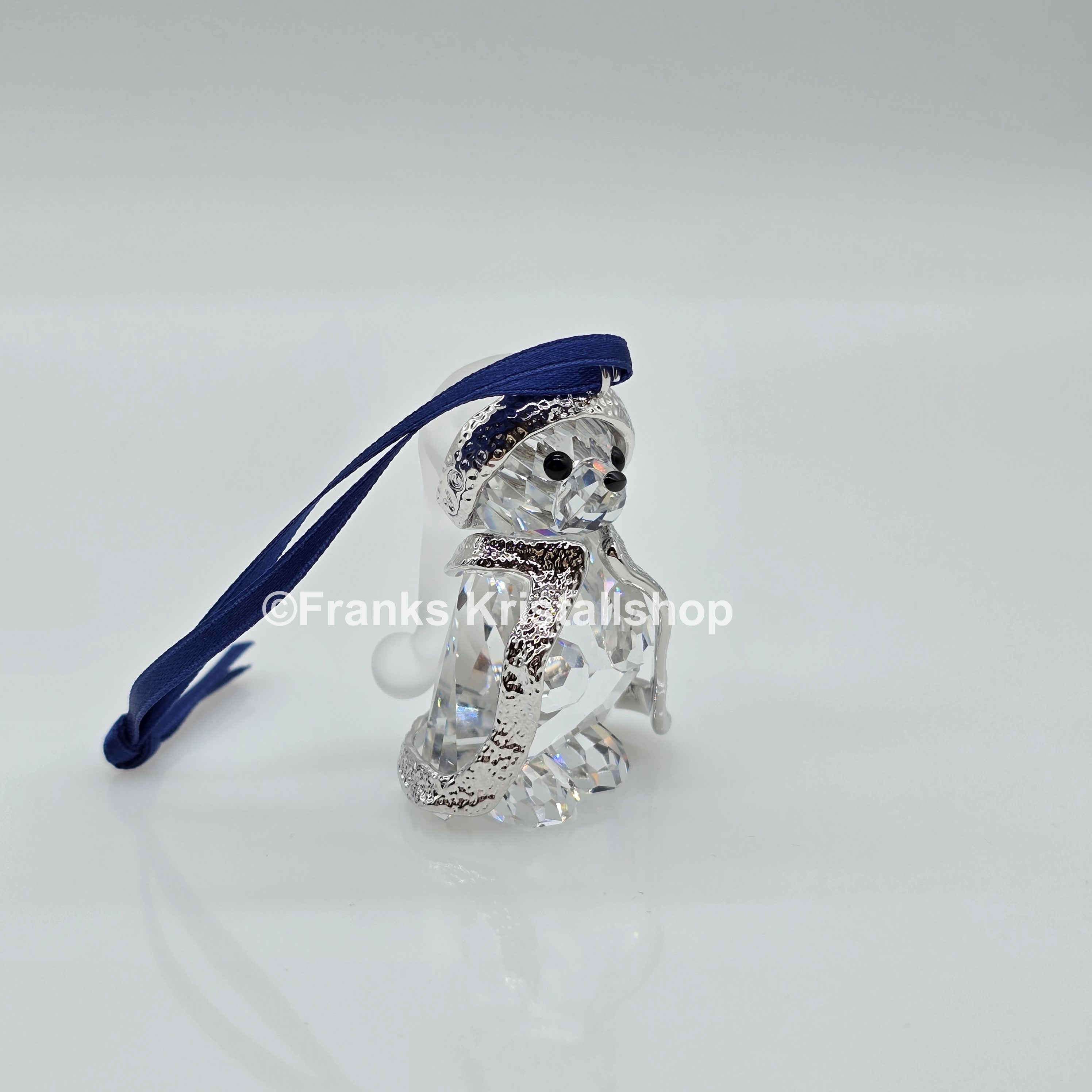 SWAROVSKI Kris Bär Weihnachten 2006 mit Mantel Ornament 870000