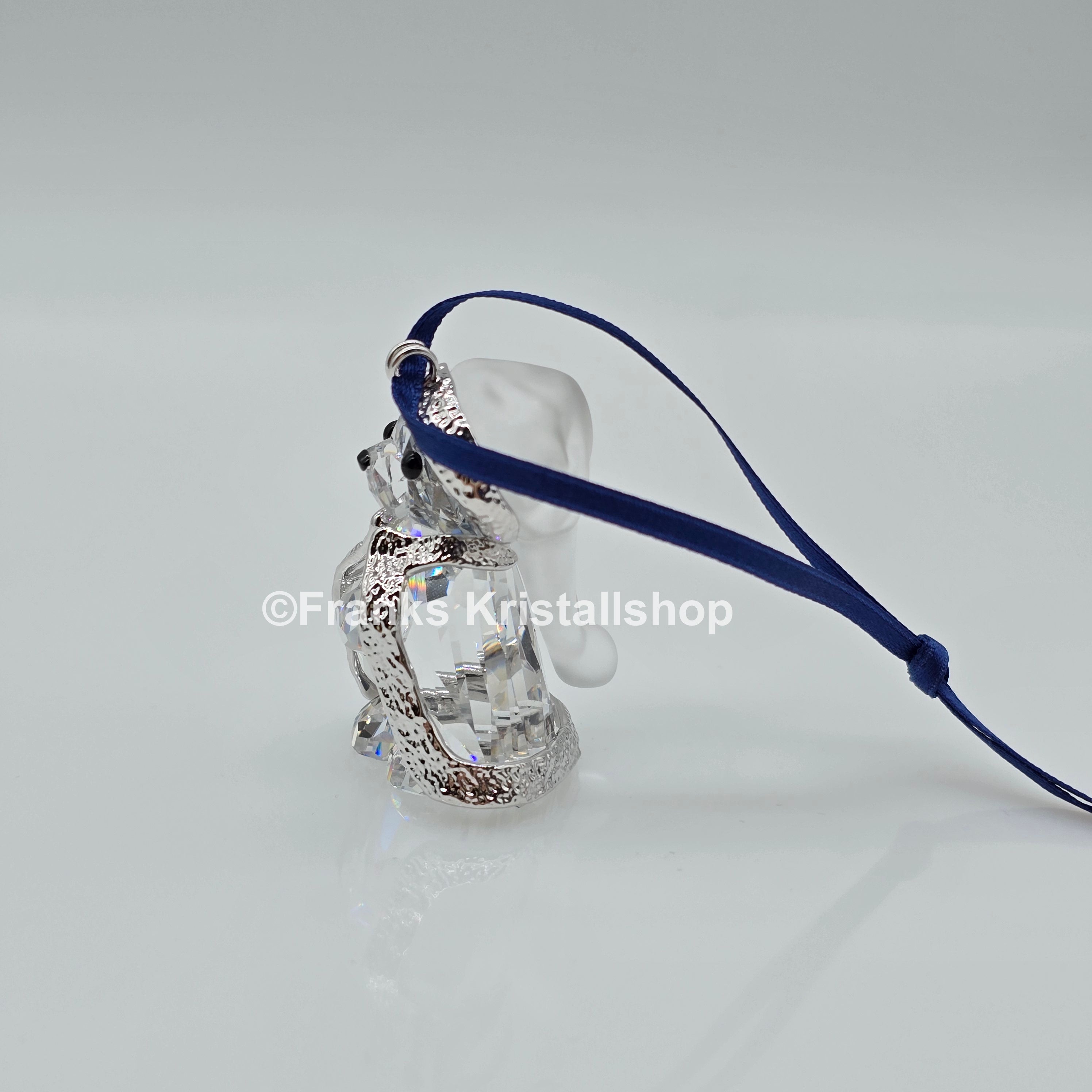 SWAROVSKI Kris Bär Weihnachten 2006 mit Mantel Ornament 870000