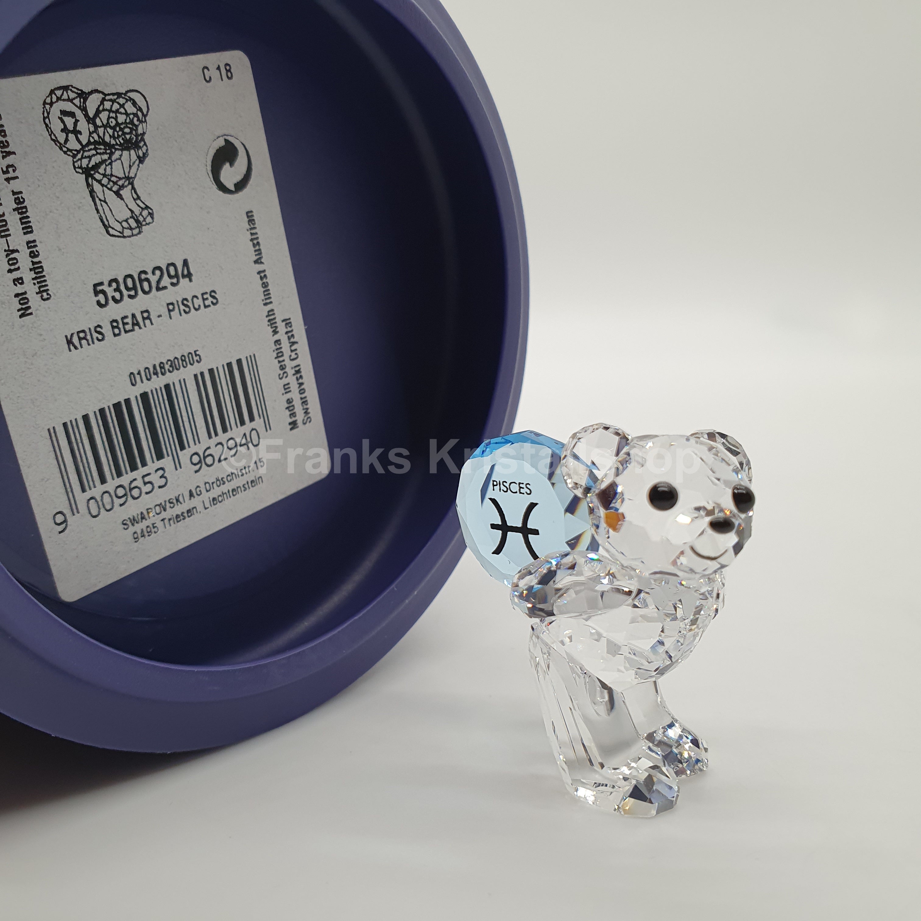 SWAROVSKI Kris Bär Sternzeichen Fische Zodiak 5396294