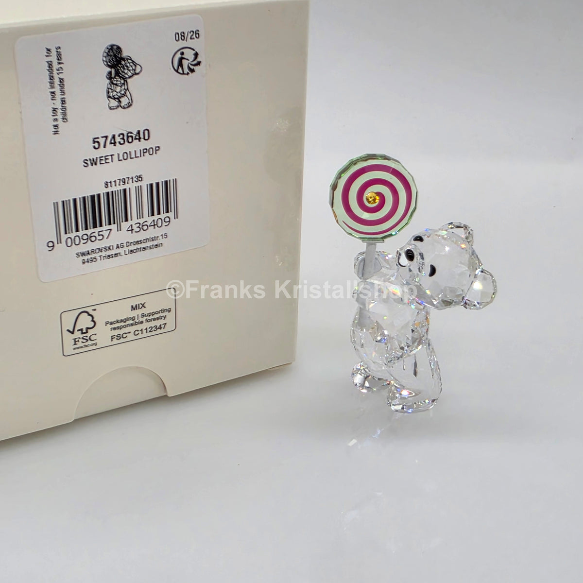 SWAROVSKI Kris Bear Ornaments Sweet Lollipop 5743640