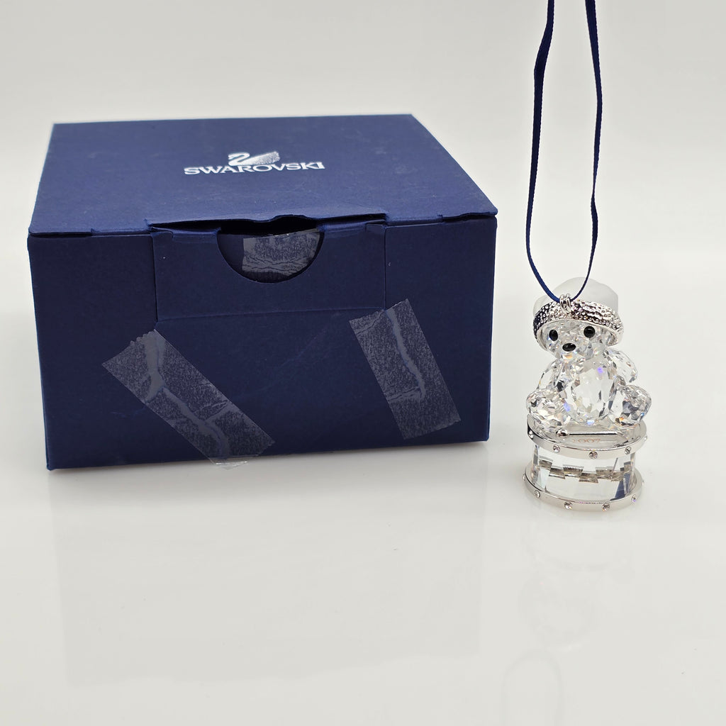 SWAROVSKI Kris Bär Weihnachten 2007 auf Trommel Ornament 905208