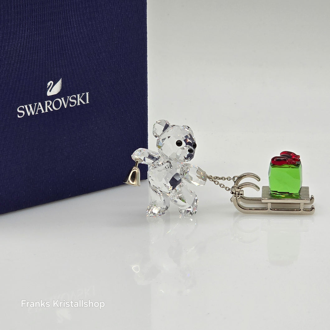 SWAROVSKI Kris Bär Weihnachten 2019 mit Schlitten 5464863