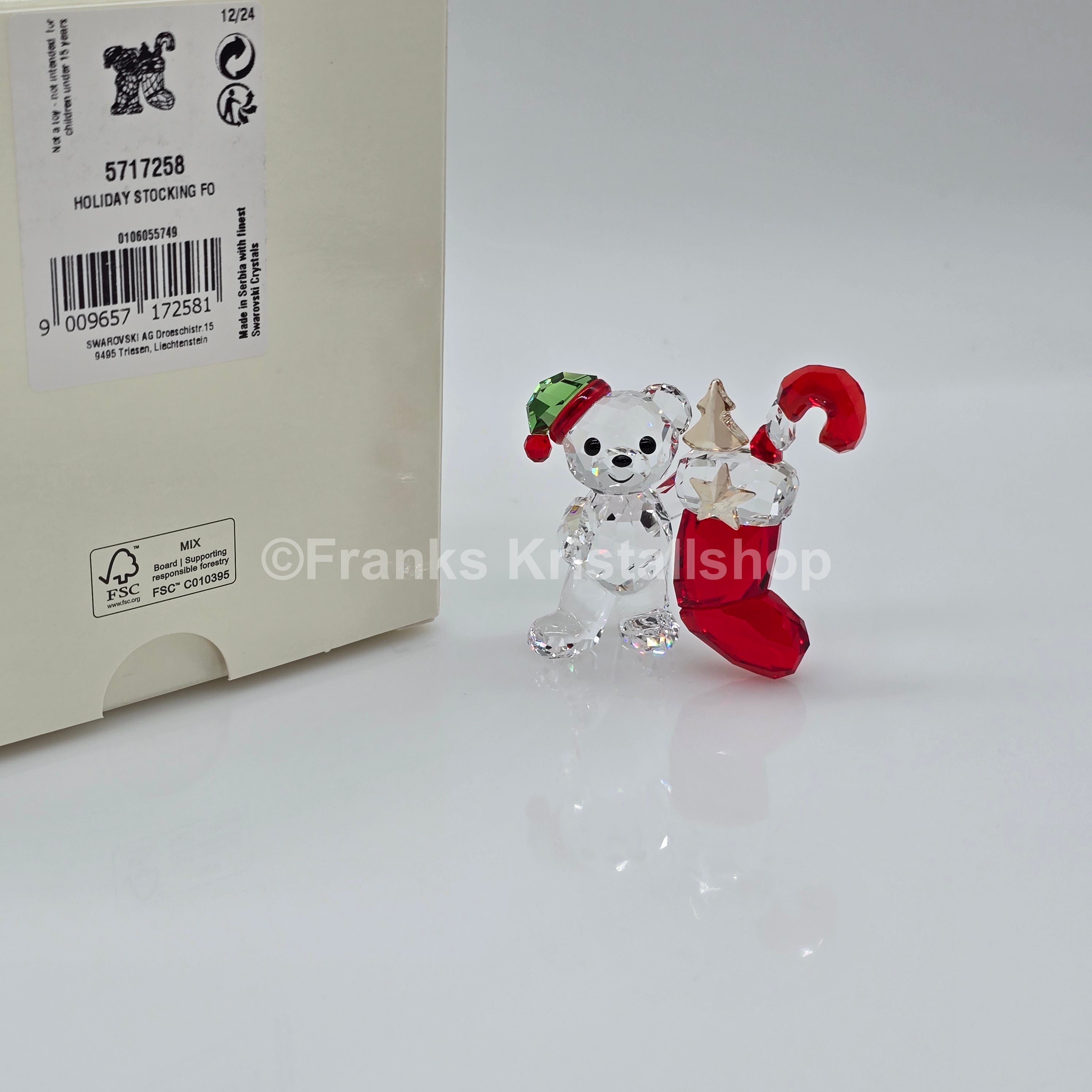 SWAROVSKI Kris Bär mit Weihnachtsstrumpf 5717258