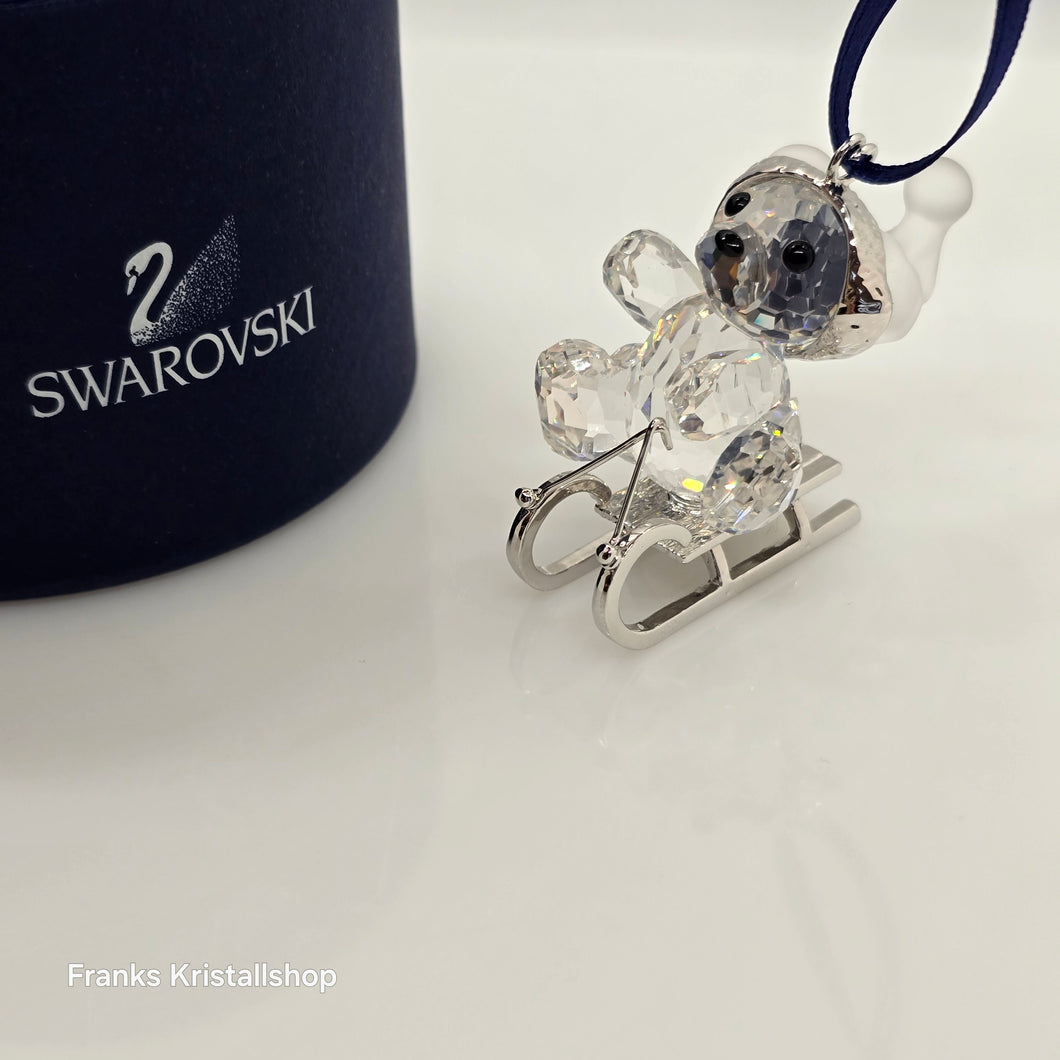 SWAROVSKI Kris Bär auf Schlitten Ornament 718990