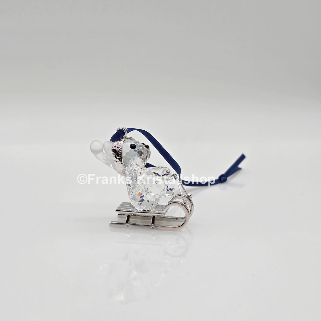 SWAROVSKI Kris Bär auf Schlitten Ornament 718990