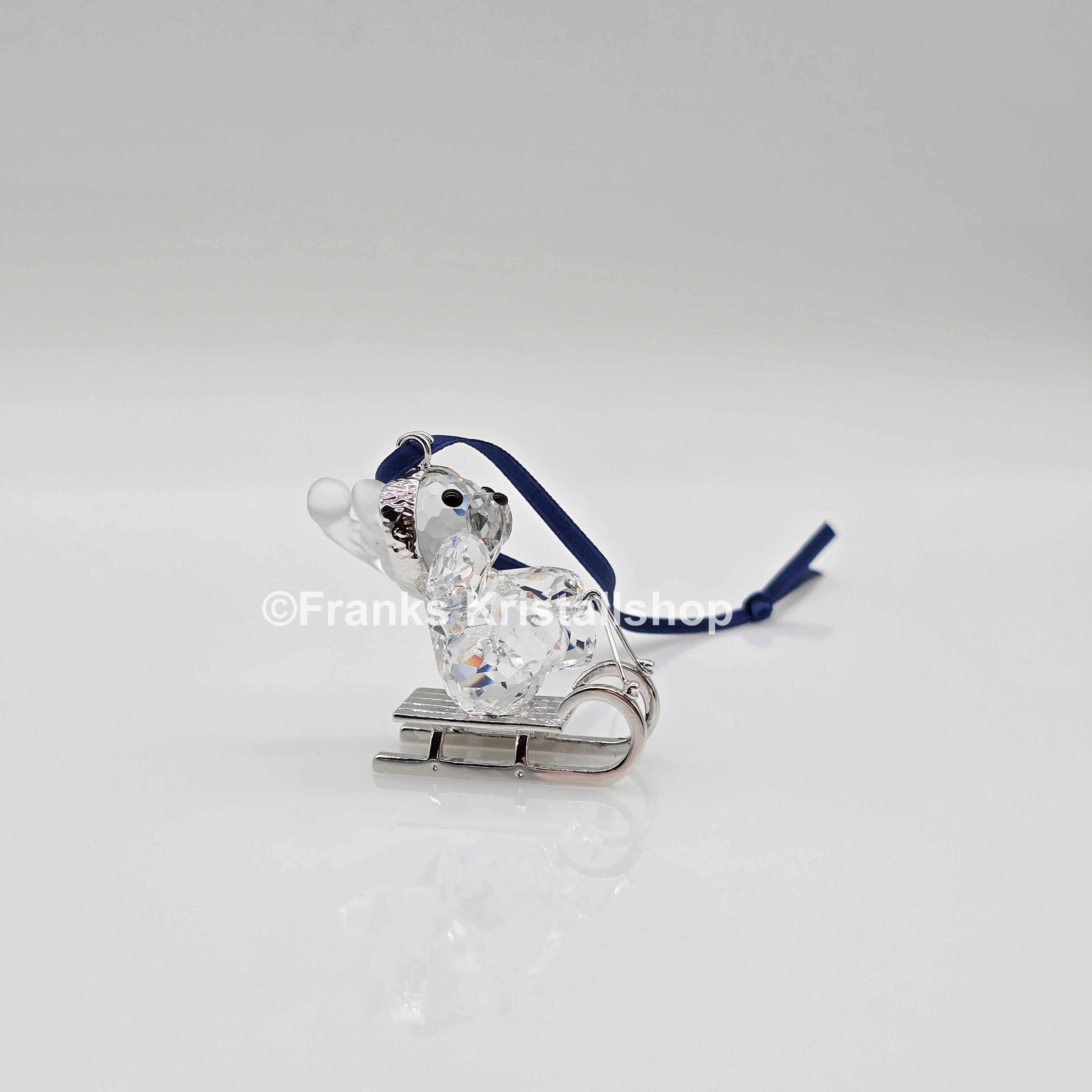SWAROVSKI Kris Bär auf Schlitten Ornament 718990