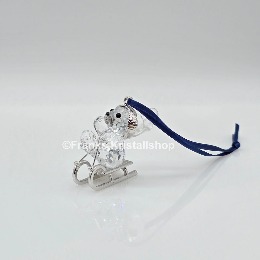 SWAROVSKI Kris Bär auf Schlitten Ornament 718990
