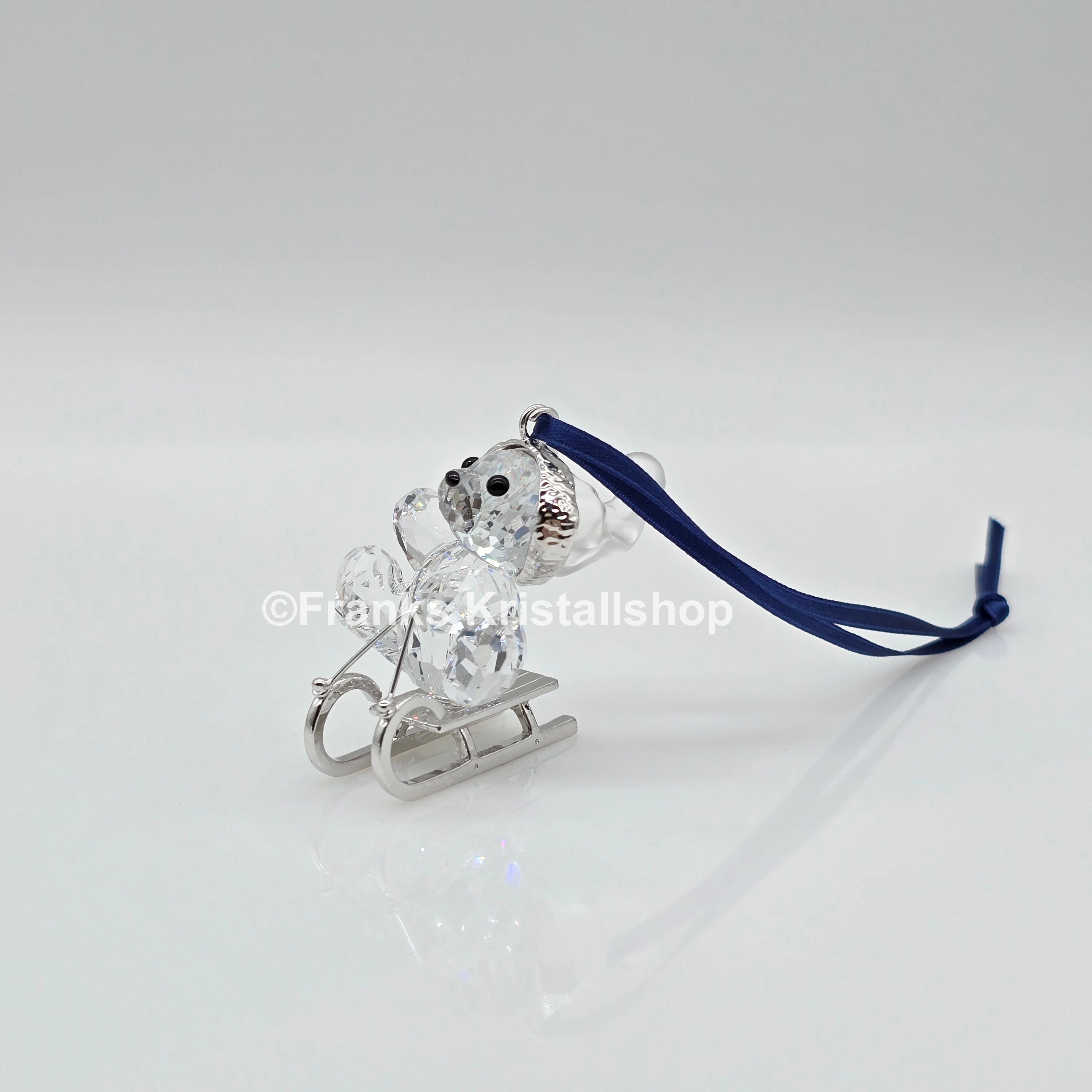 SWAROVSKI Kris Bär auf Schlitten Ornament 718990