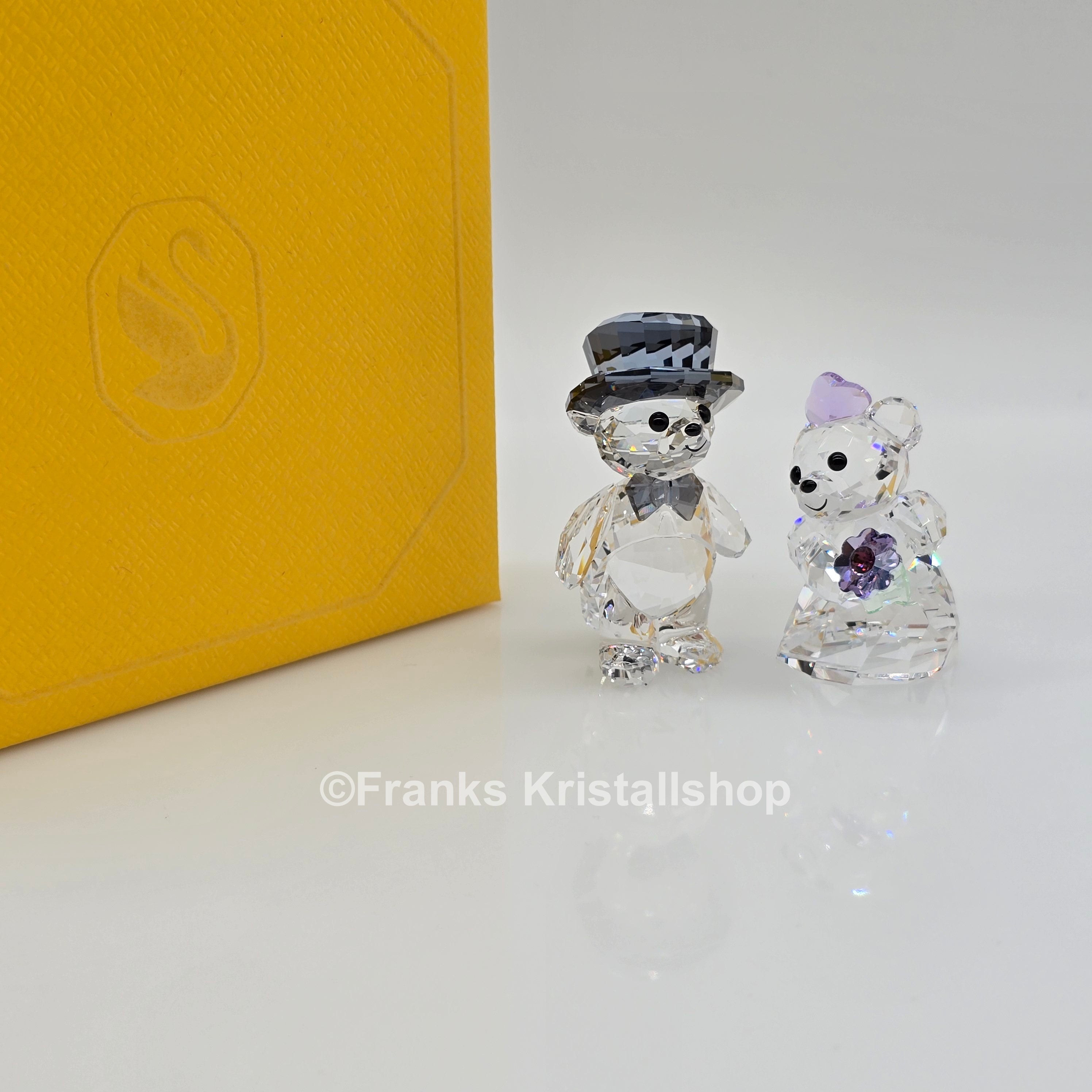 SWAROVSKI Kris Bär Braut und Bräutigam Version 2 Hochzeit 5723650 (1096736)